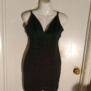 Women's Hunter Green Dress Size 8 New With Tags Stretch